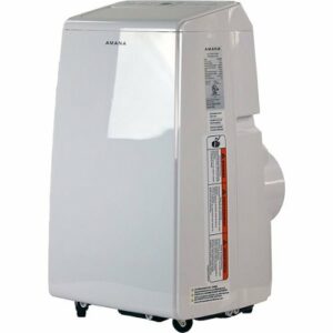 Amana - 200 Sq. Ft. Portable Air Conditioner with Dehumidifer - White