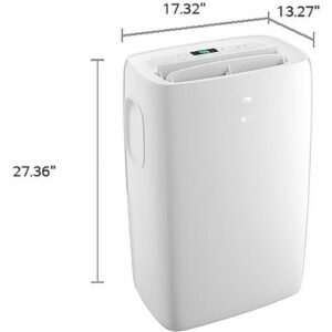 LG - 350 Sq. Ft. Portable Air Conditioner - White