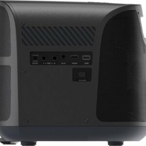 ION Audio - Projector Deluxe HD Battery/AC Powered 720P HD LED Bluetooth-Enabled Projector with Powerful Speaker - Black