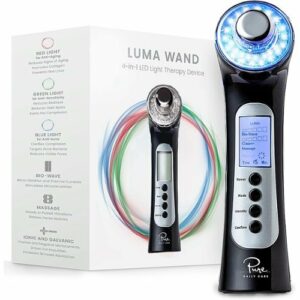 Pure Daily Care - Luma Skin Therapy Wand - 4-in-1 Natural Facial Skincare Treatments