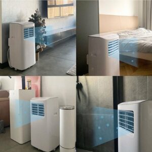 JHS - 250 Sq. Ft. Portable Air Conditioner - White