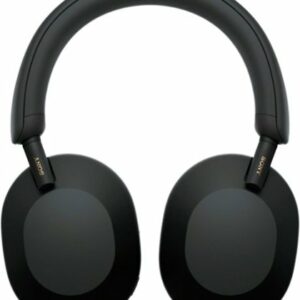 Sony - WH1000XM5 Wireless Noise-Canceling Over-the-Ear Headphones - Black