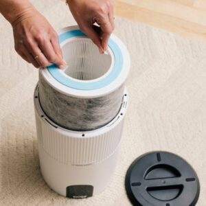 Shark - Air Purifier Anti-Allergen Filter with True HEPA + Microban, Compatible with HP102, HC452 - Gray