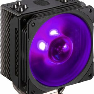 Cooler Master - Hyper 212 RGB Black Edition 120mm CPU Cooling Fan with RGB Lighting - Jet Black