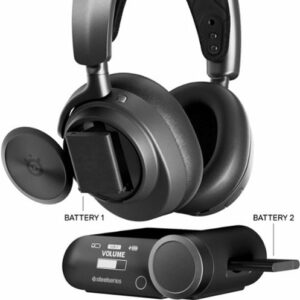 SteelSeries - Arctis Nova Pro Wireless Multi Gaming Headset for PC, PS5, PS4, Switch - Black