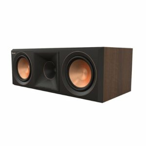 Klipsch - Reference Premiere Series Dual 5.25" 400-Watt Passive 2-Way Center-Channel Speaker - Walnut