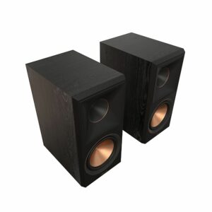 Klipsch - Reference Premiere Dual 6.5" 400-Watt Passive 2-Way Bookshelf Speaker (Pair) - Ebony