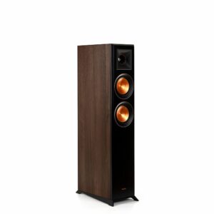 Klipsch - Reference Premiere Dual 5.25" 400-Watt Passive 2-Way Floor Speaker (Each) - Walnut