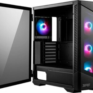 MSI - MPG VELOX 100R ATX Mid-Tower Case - Black