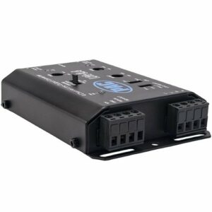 PAC - LocPRO Advanced 4-Channel Active Line Output Converter with Auto Turn-On - Black