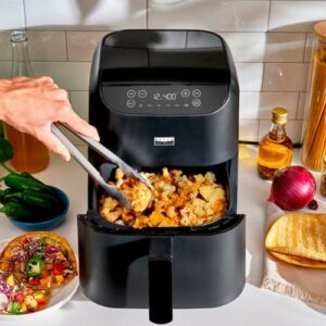 Bella Pro Series - 6-qt. Digital Air Fryer - Black