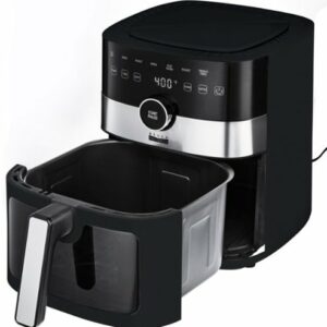 Bella Pro Series - 6-qt. Digital Air Fryer with Window - Black