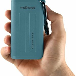 myCharge - Adventure H2O 6700mAh Portable Charger for Most USB enabled Devices - Blue