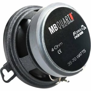 MB Quart - Formula Series 3.5" 2-Way Car Speakers with Polypropylene Cones (Pair) - Black