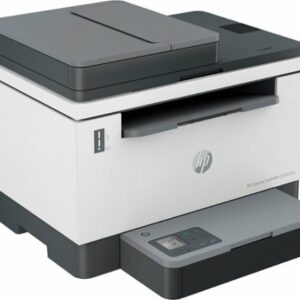 HP - LaserJet Tank 2604sdw Wireless Black-and-White All-In-One Laser Printer preloaded with up to 2 years of toner - White