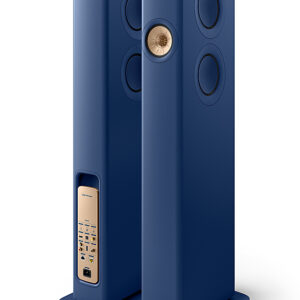 KEF - LS60 Wireless Floorstanding Speakers Pair - ROYAL BLUE