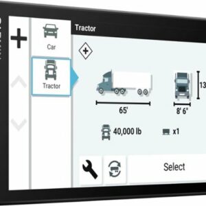 Garmin - dēzl OTR710 7" Trucking GPS - Black