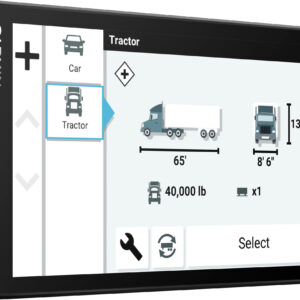 Garmin - dēzl OTR710 7" Trucking GPS - Black