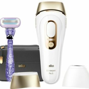 Braun - Pro5 PL5147 Women's IPL Hair Removal Kit - White-Gold