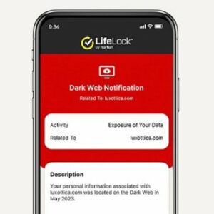 LifeLock - Identity Advisor (1 Adult) (1 Year Subscription) - Android, Apple iOS, Mac OS, Windows [Digital]