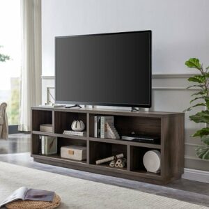 Camden&Wells - Bowman TV Stand for Most TVs up to 75" - Alder Brown