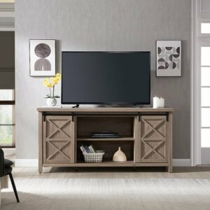 Camden&Wells - Elmwood TV Stand for Most TVs up to 75" - Antiqued Gray Oak