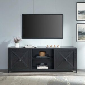 Camden&Wells - Granger TV Stand for Most TVs up to 75" - Black Grain