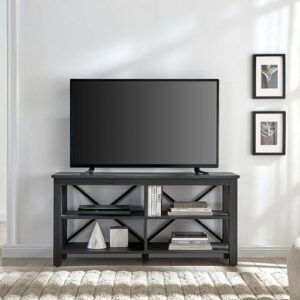 Camden&Wells - Sawyer TV Stand for Most TVs up to 55" - Charcoal Gray