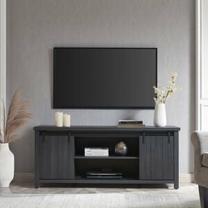 Camden&Wells - Deacon TV Stand for Most TVs up to 65" - Charcoal Gray