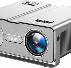 Yaber - Buffalo Pro U10 Native 1080P Entertainment LCD Projector with Bidirectional Bluetooth - Gray