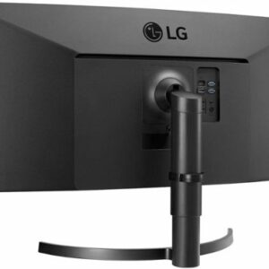 LG - 35" LED Curved UltraWide QHD 100Hz AMD Freesync Monitor with HDR (HDMI, DisplayPort, USB) - Black