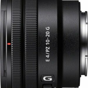 Sony - E PZ 10-20mm F4 G APS-C constant aperture power zoom lens G lens - Black