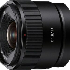 Sony - E 11mm F1.8 APS-C ultra-wide-angle prime lens - Black