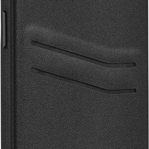 Insignia™ - Leather Wallet Case for iPhone 14 and iPhone 13 - Black