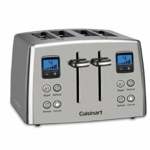 Cuisinart - Countdown 4-Slice Metal Toaster - Stainless Steel