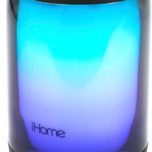 iHome - Rechargeable Waterproof Bluetooth Speaker - Black