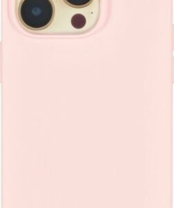 Insignia™ - Liquid Silicone Case with MagSafe for iPhone 14 Pro - Pink