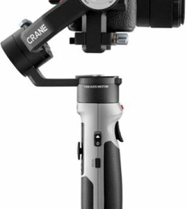 Zhiyun - Crane M2S Handheld 3-Axis Gimbal Stabilizer for Camera and Smartphones with detachable tri-pod stand - Gray