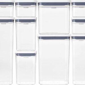 OXO - GG 10 Piece Pop Container Set - Clear