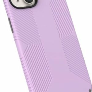 Speck - Presidio2 Grip Case with MagSafe for Apple iPhone 14 Plus - Spring Purple