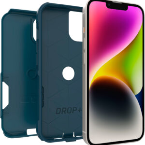 OtterBox - Commuter Series Hard Shell for Apple iPhone 14 and Apple iPhone 13 - Don't Be Blue