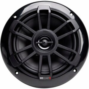 MB Quart - Nautic 6.5" 2-Way Marine Speaker with Composite Polypropylene Cones (Pair) - Black