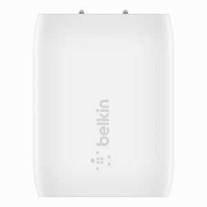 Belkin - BOOSTCHARGE 20W USB-C Power Delivery Wall Charger + USB-C to Lightning Cable - White