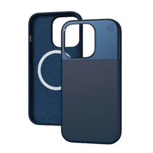 Atom Studios - Split Silicone Phone Case with Magsafe for Apple iPhone 14 Pro - Ink Blue