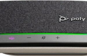 Poly - formerly Plantronics - Sync 20 Personal USB/Bluetooth Smart Speakerphone with Noise and Echo Reduction