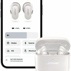 Bose - QuietComfort Earbuds II True Wireless Noise Cancelling In-Ear Headphones - Soapstone