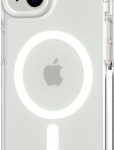 Tech21 - EvoCrystal Case with MagSafe for Apple iPhone 14 - White