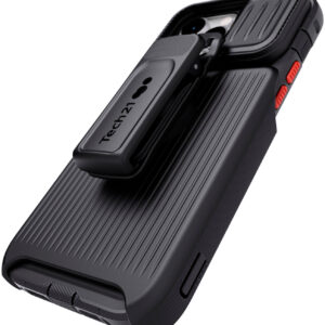 Tech21 - EvoMax Holster Case with MagSafe for Apple iPhone 14 Pro Max - Black