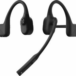 Shokz - OpenComm UC Wireless Bone Conduction Stereo Bluetooth Headset, USB-A - Black