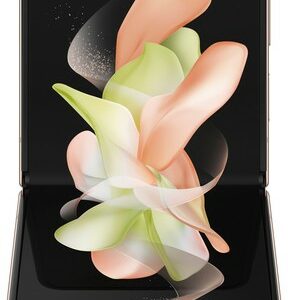 Samsung - Galaxy Z Flip4 128GB - Pink Gold (Verizon)